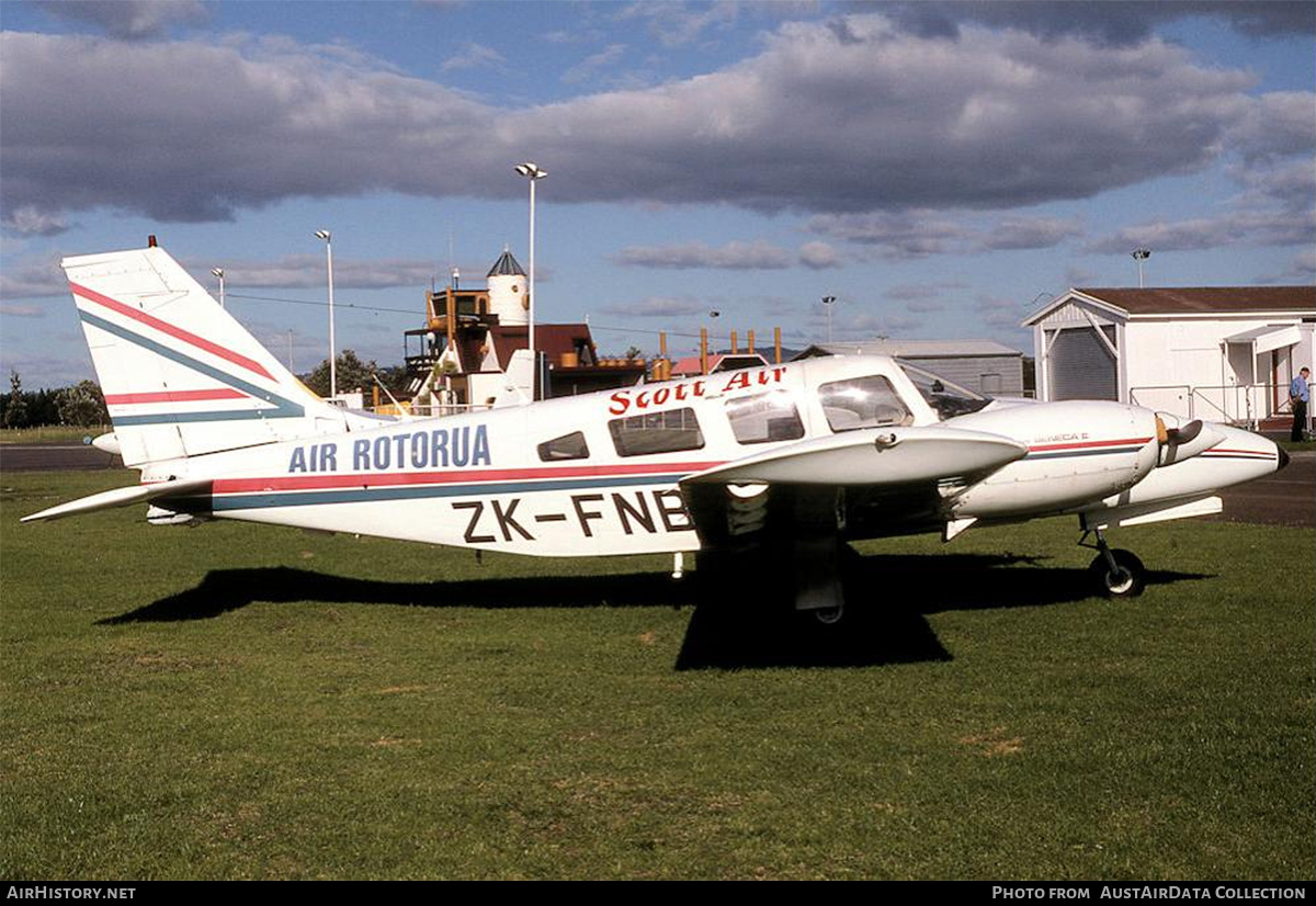 Aircraft Photo of ZK-FNB | Piper PA-34-200T Seneca II | Air Rotorua | AirHistory.net #705143