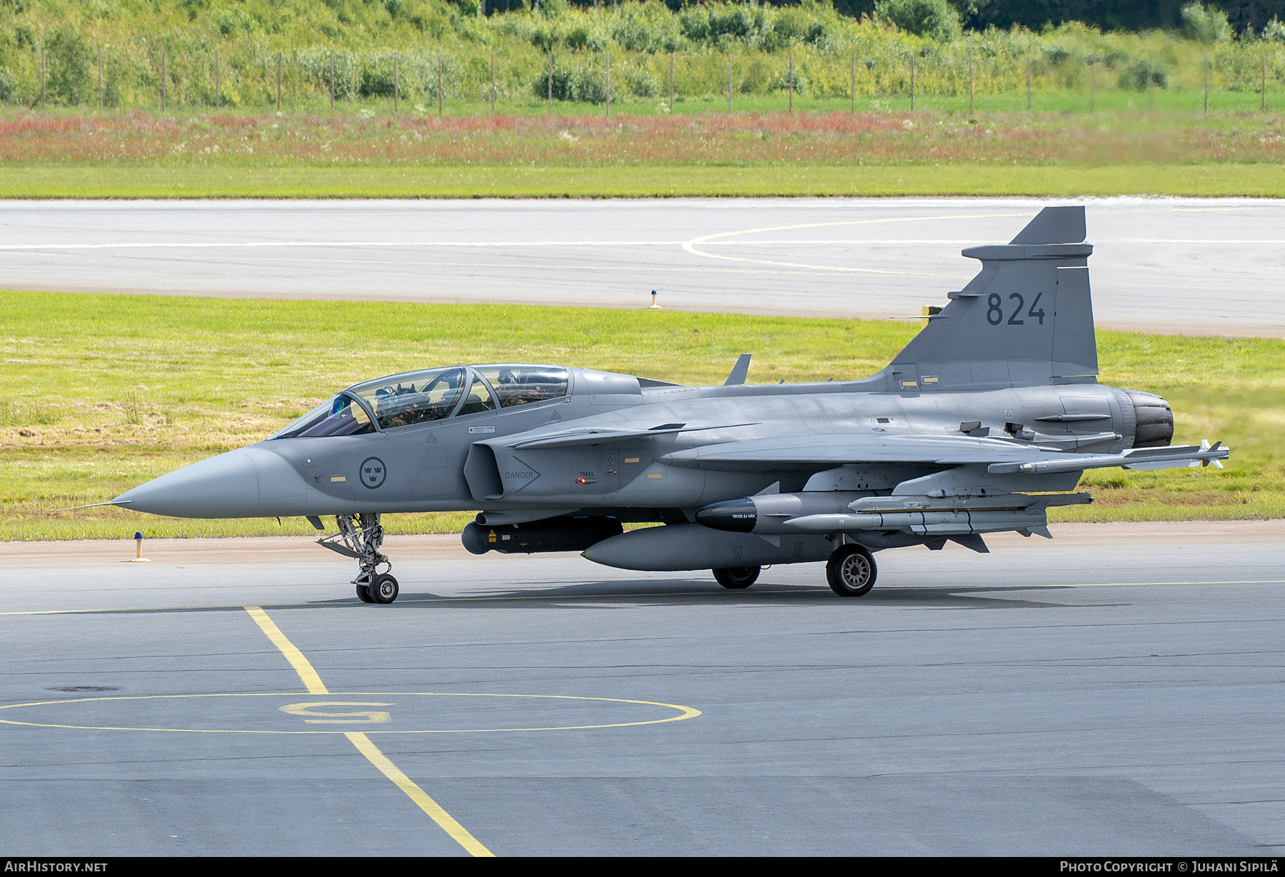 Aircraft Photo of 39824 | Saab JAS 39D Gripen | Sweden - Air Force | AirHistory.net #705170
