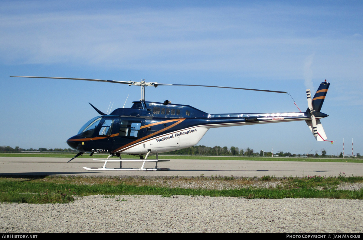 Aircraft Photo of C-FFUJ | Bell 206B-3 JetRanger III | National Helicopters | AirHistory.net #705187