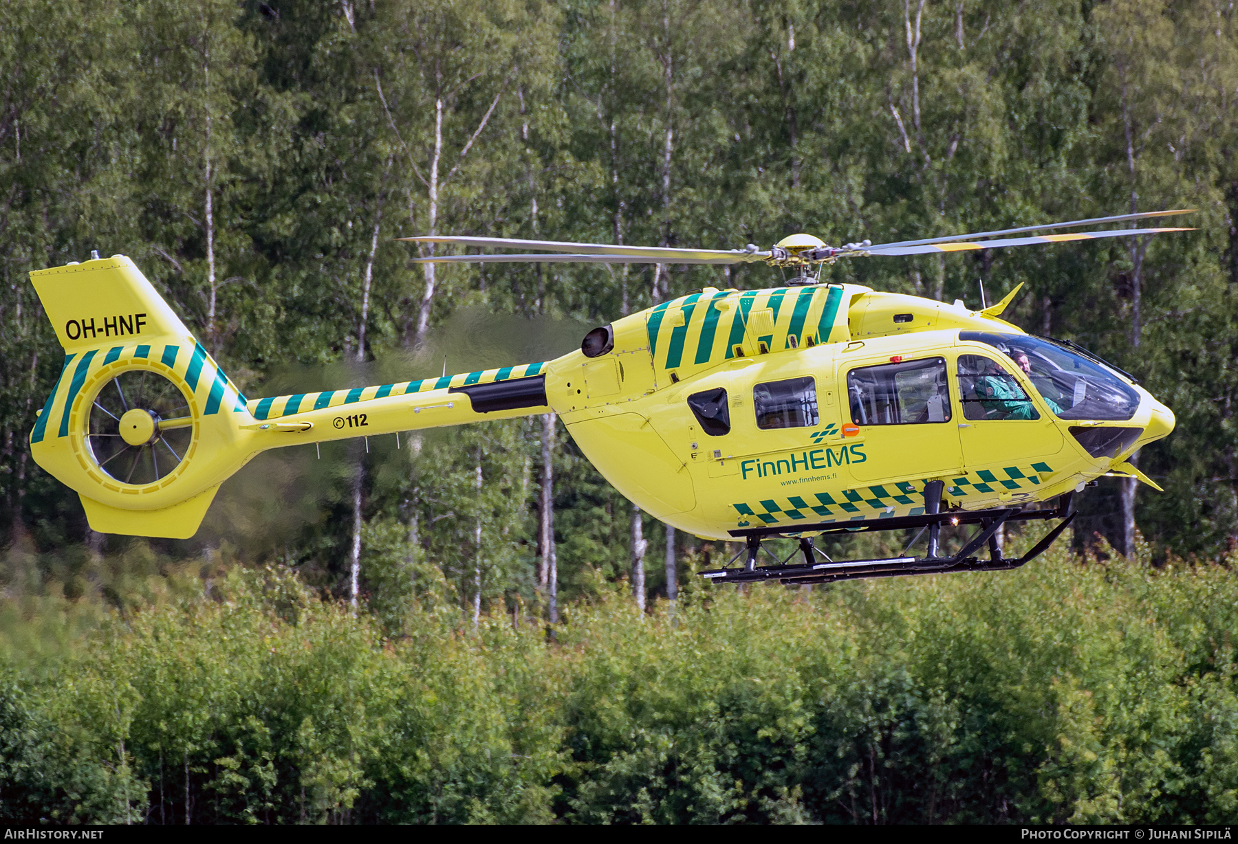 Aircraft Photo of OH-HNF | Airbus Helicopters EC-145 (BK-117 D-2) | FinnHEMS | AirHistory.net #705190