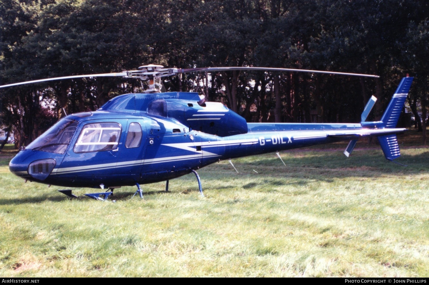 Aircraft Photo of G-OILX | Aerospatiale AS-355F-1 Ecureuil 2 | AirHistory.net #705221