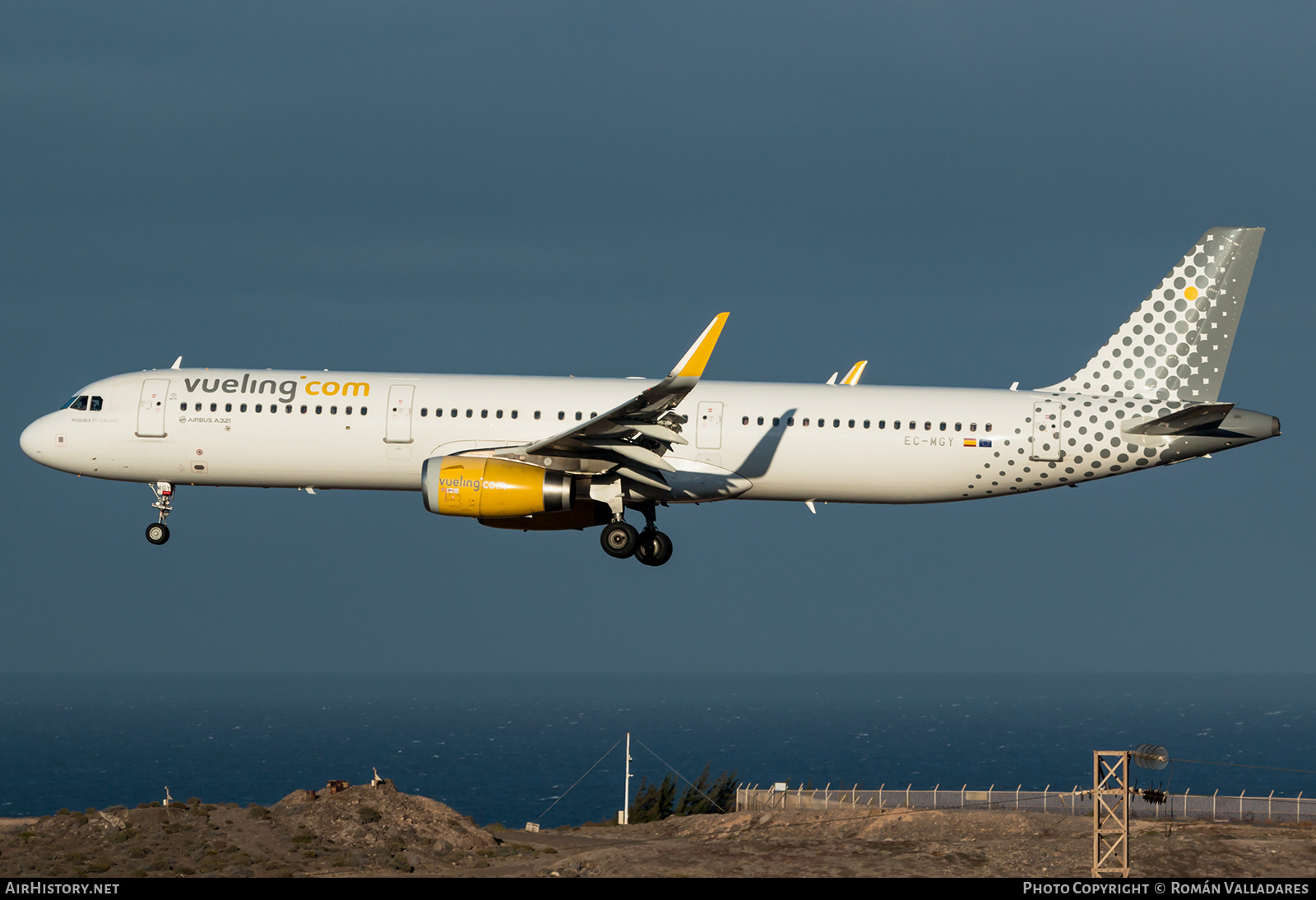 Aircraft Photo of EC-MGY | Airbus A321-231 | Vueling Airlines | AirHistory.net #705246