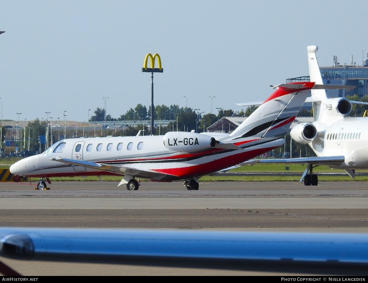 Aircraft Photo of LX-GCA | Cessna 525B CitationJet CJ3+ | AirHistory.net #705259
