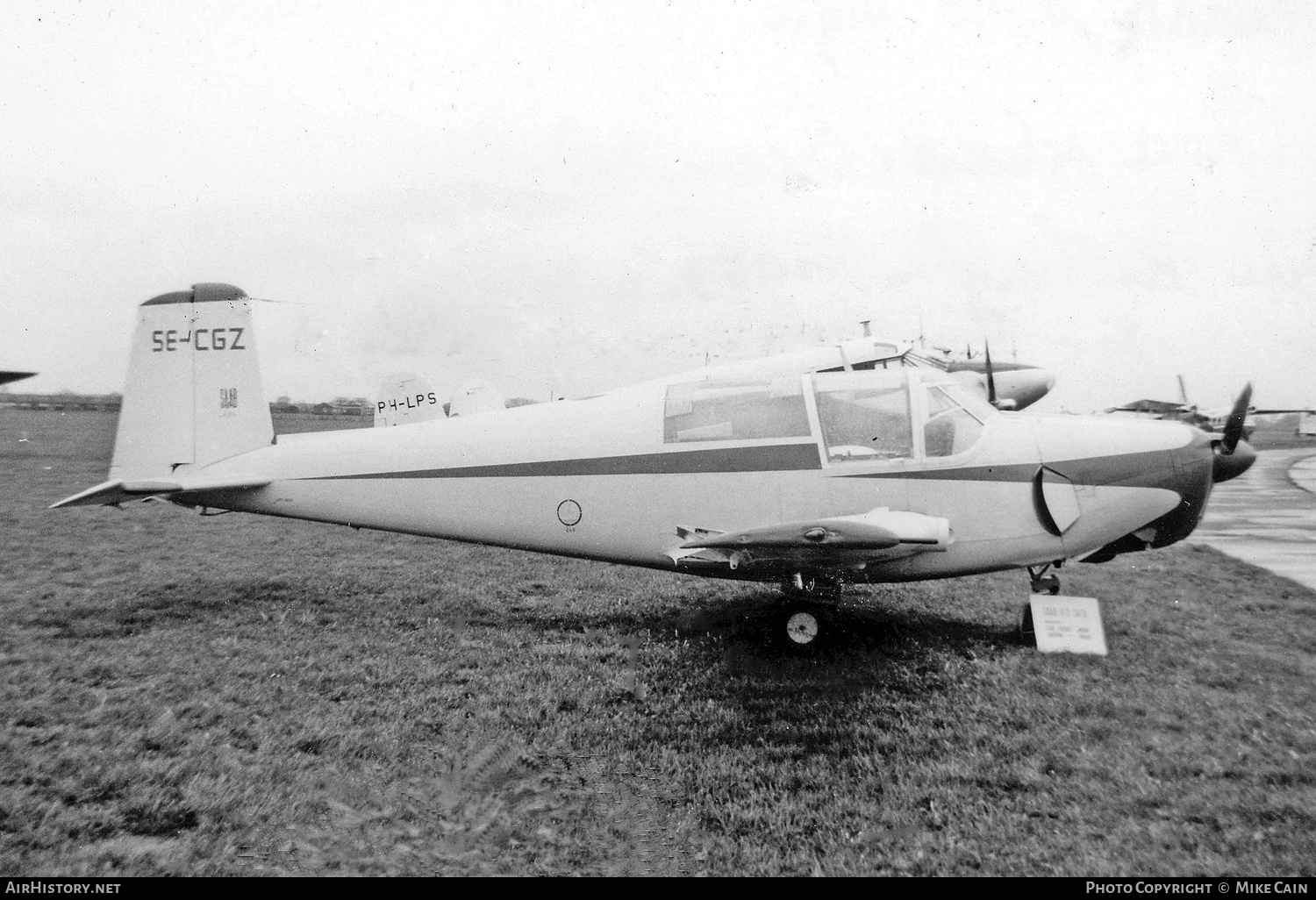 Aircraft Photo of SE-CGZ | Saab 91D Safir | AirHistory.net #705260