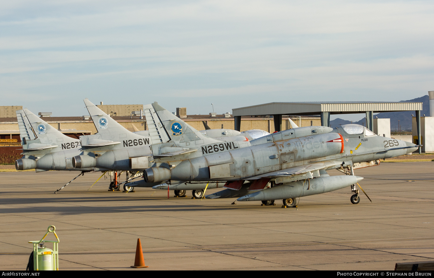 Aircraft Photo of N269WL | McDonnell Douglas A-4N Skyhawk II | ATSI - Advanced Training Systems International | AirHistory.net #705296