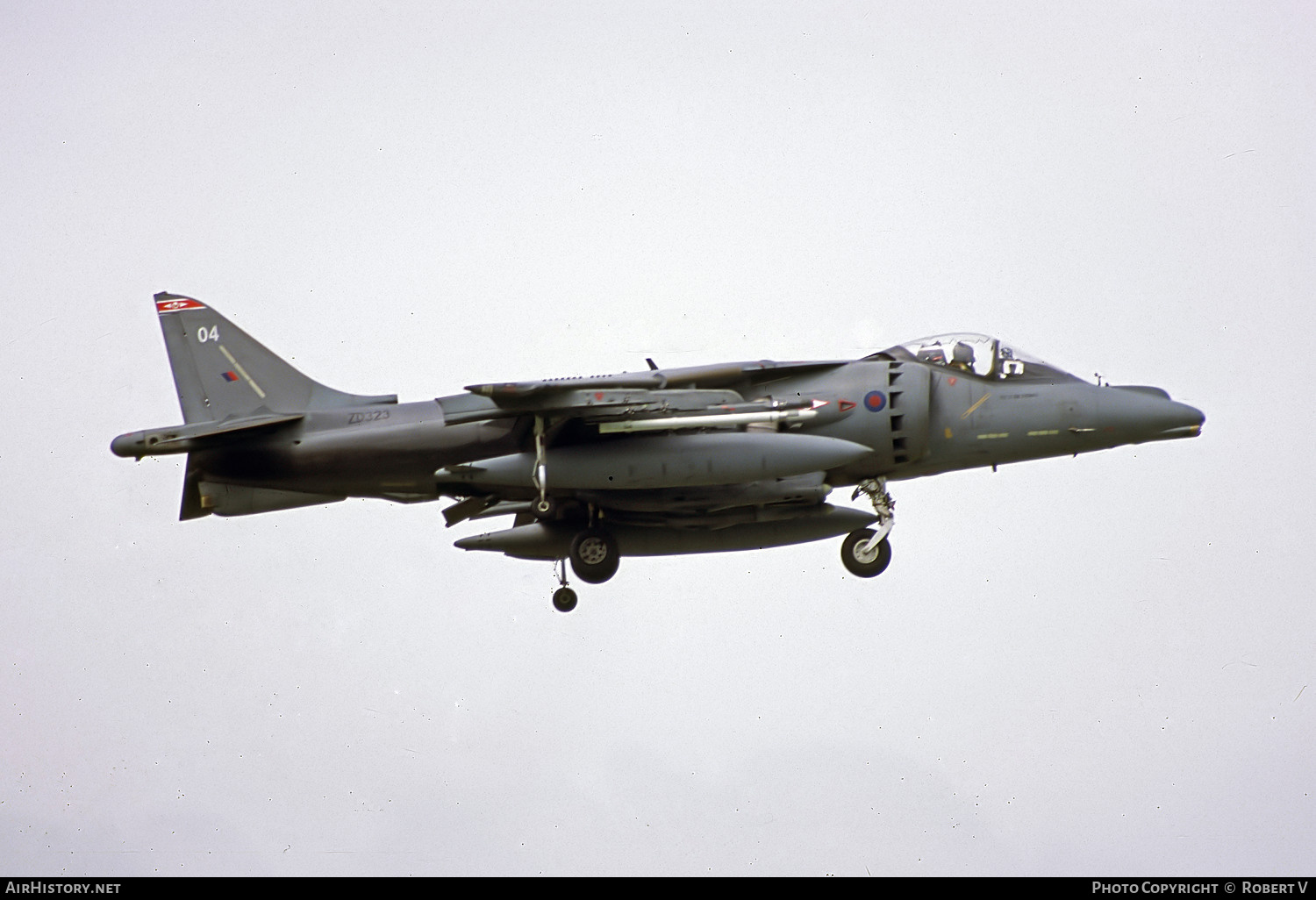 Aircraft Photo of ZD323 | British Aerospace Harrier GR7 | UK - Air Force | AirHistory.net #705323