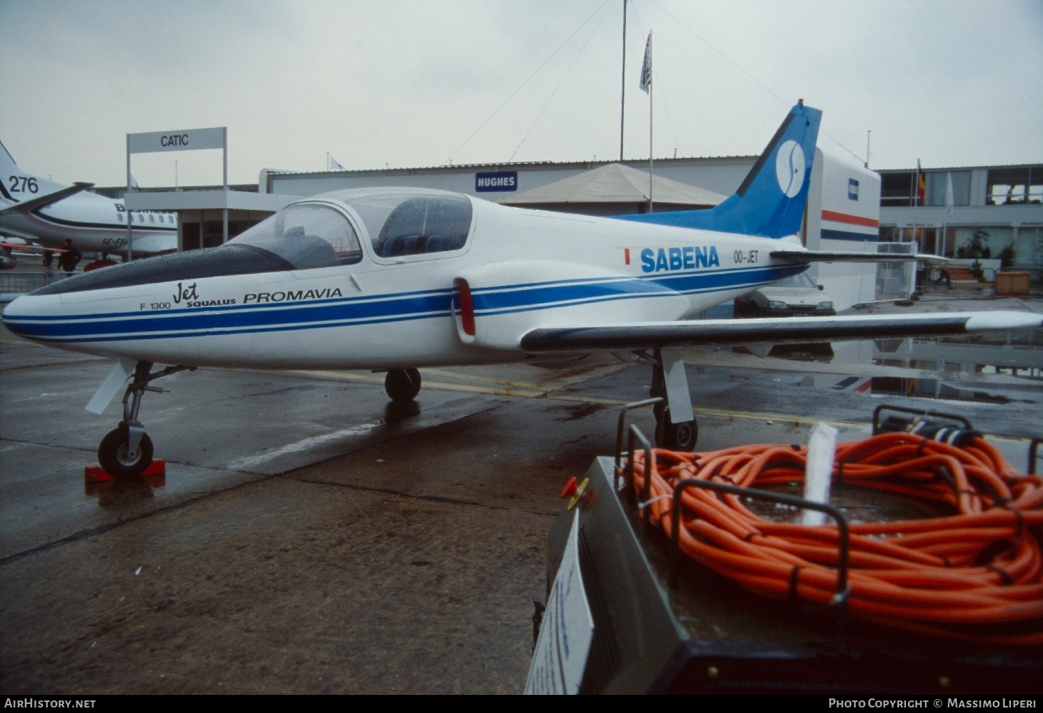 Aircraft Photo of OO-JET | Promavia Jet Squalus F.1300 NGT | Sabena | AirHistory.net #705355