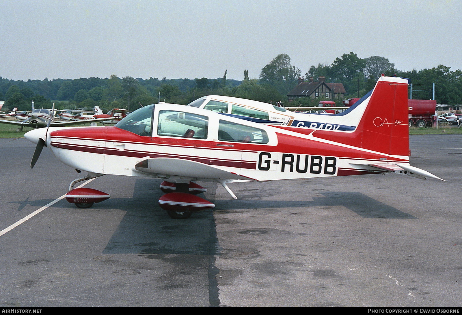 Aircraft Photo of G-RUBB | Grumman American AA-5B Tiger | AirHistory.net #705474