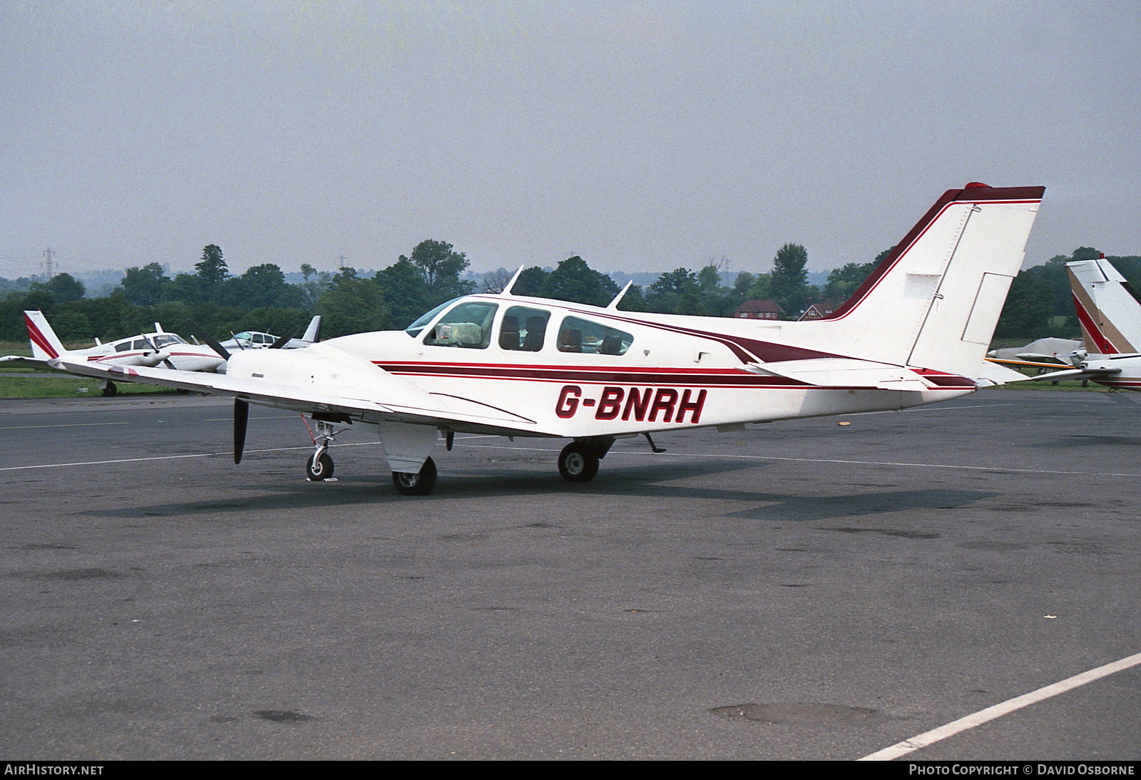 Aircraft Photo of G-BNRH | Beech E55 Baron | AirHistory.net #705490