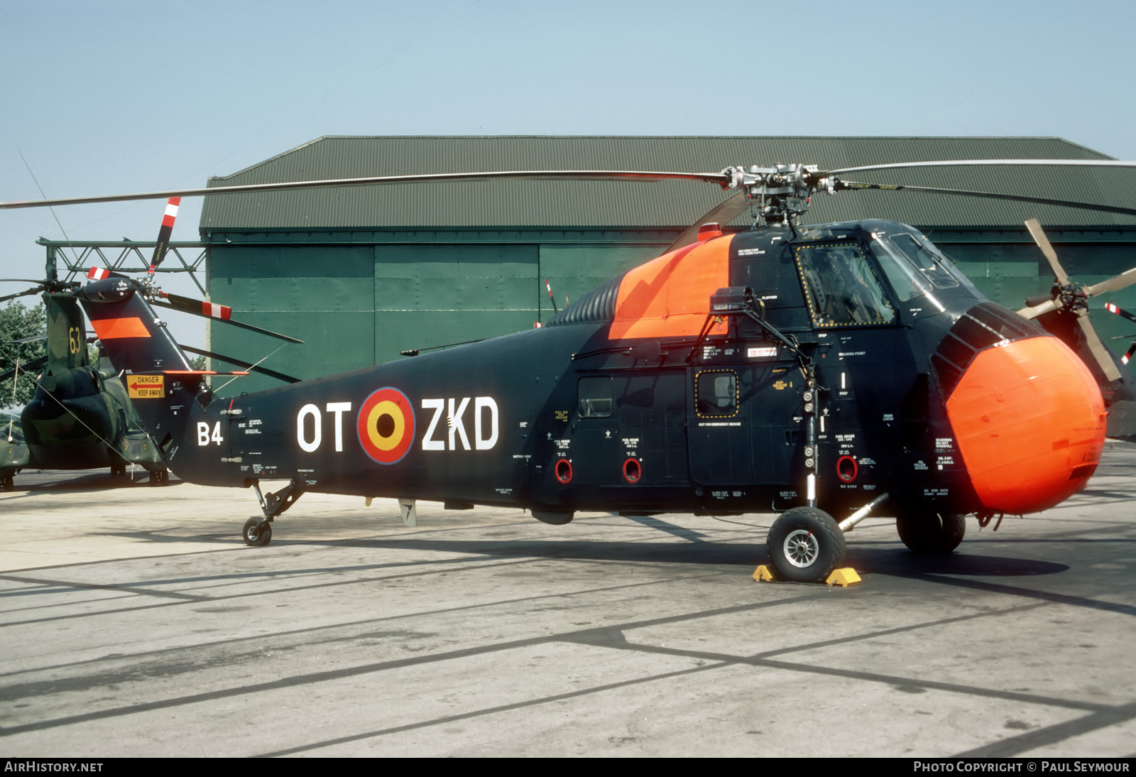 Aircraft Photo of B4 | Sikorsky HSS-1 | Belgium - Air Force | AirHistory.net #705533