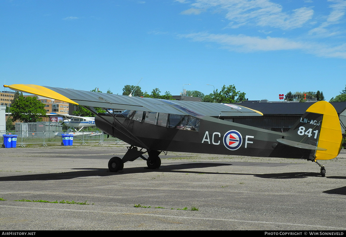 Aircraft Photo of LN-ACJ | Piper L-18C Super Cub | Norway - Army | AirHistory.net #705566