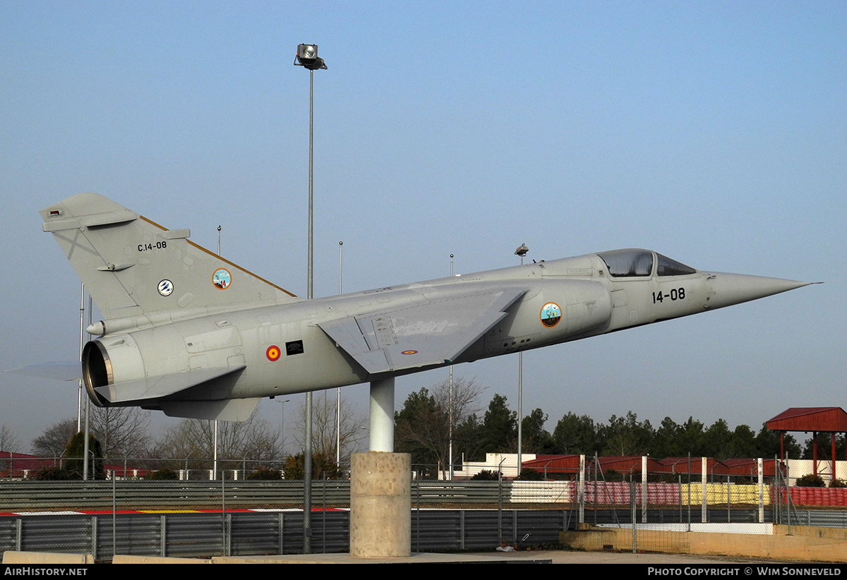 Aircraft Photo of C.14-08 | Dassault Mirage F1M | Spain - Air Force | AirHistory.net #705573