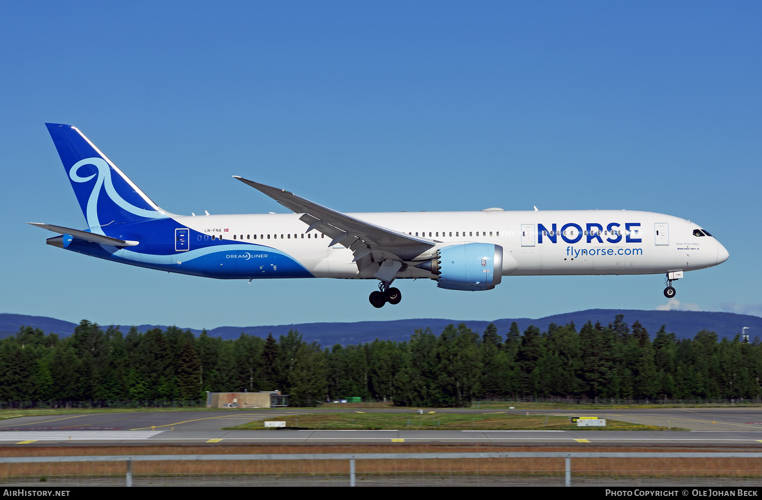 Aircraft Photo of LN-FNA | Boeing 787-9 Dreamliner | Norse Atlantic Airways | AirHistory.net #705605