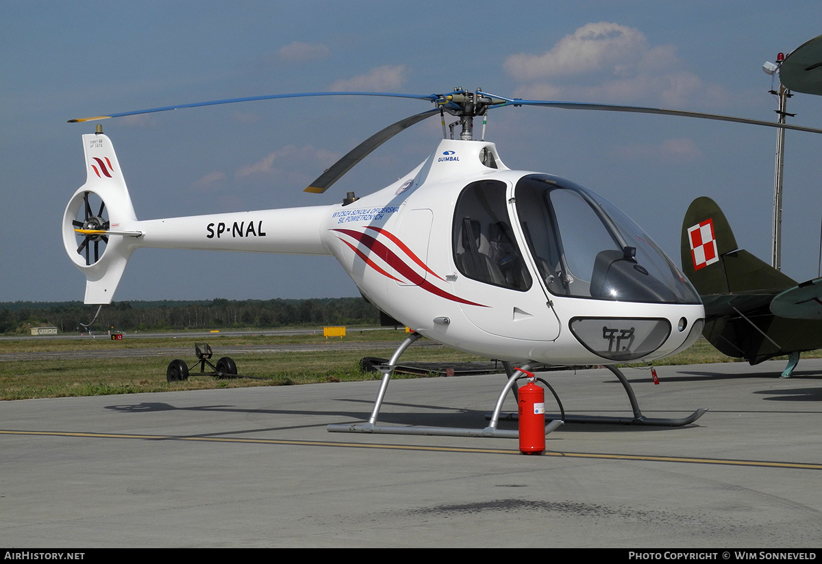 Aircraft Photo of SP-NAL | Guimbal Cabri G2 | Wyższa Szkoła Oficerska Sił Powietrznych | AirHistory.net #705691