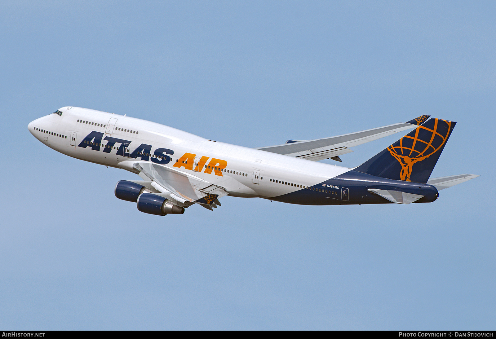 Aircraft Photo of N464MC | Boeing 747-446 | Atlas Air | AirHistory.net #705722