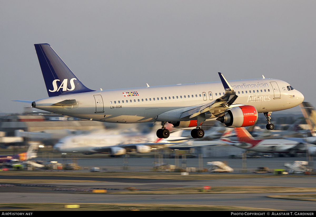 Aircraft Photo of LN-RGM | Airbus A320-251N | Scandinavian Airlines - SAS | AirHistory.net #705730