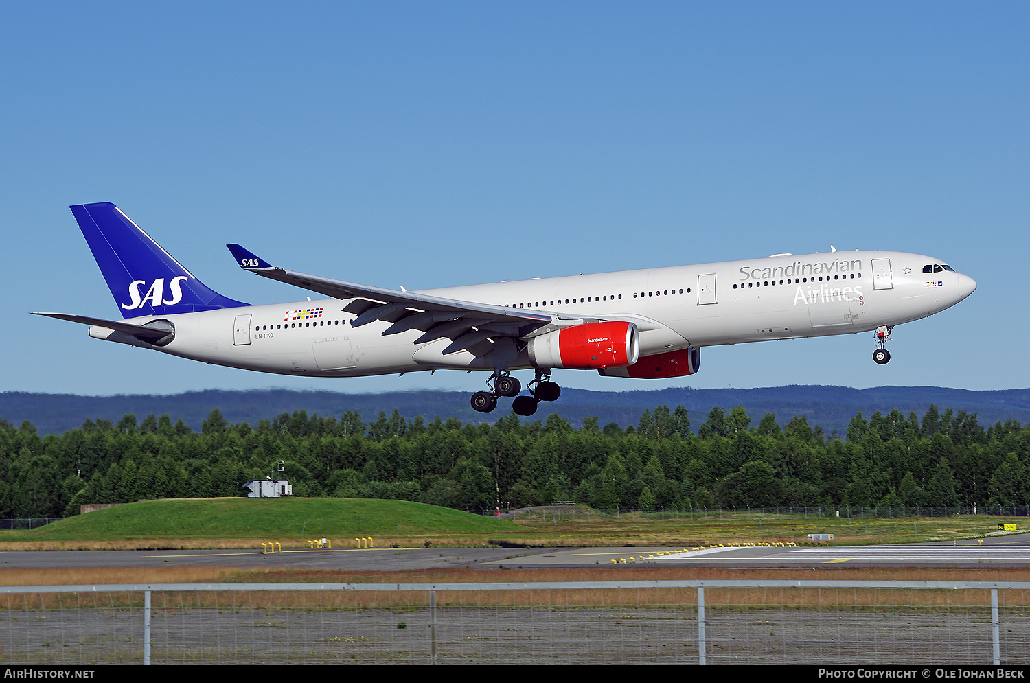 Aircraft Photo of LN-RKO | Airbus A330-343E | Scandinavian Airlines - SAS | AirHistory.net #705735
