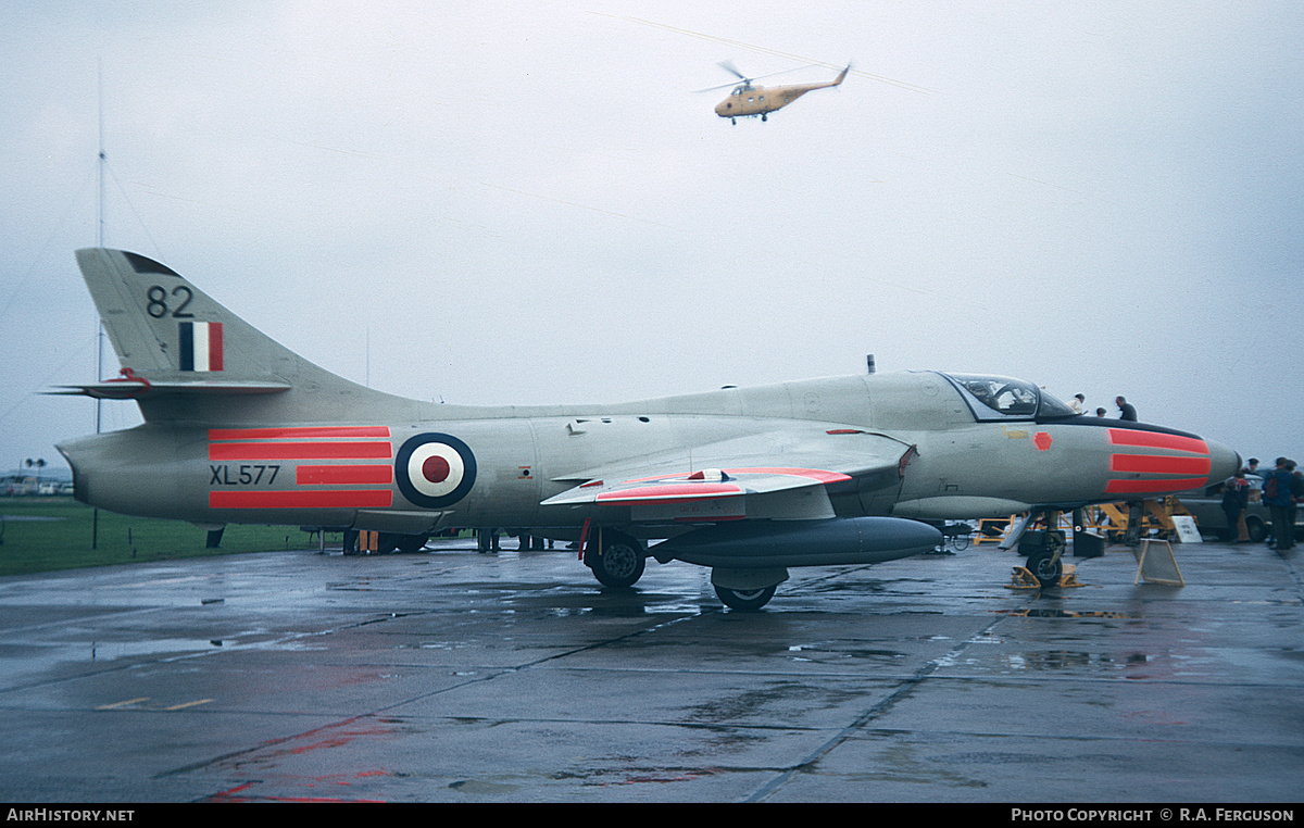 Aircraft Photo of XL577 | Hawker Hunter T7 | UK - Air Force | AirHistory.net #705747