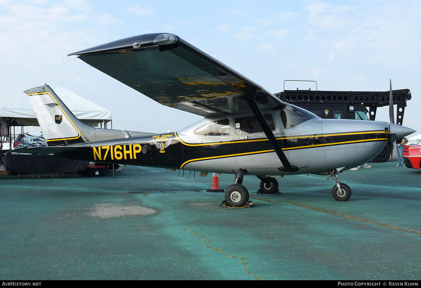 Aircraft Photo of N716HP | Cessna 182T Skylane | Ohio State Highway Patrol | AirHistory.net #705756