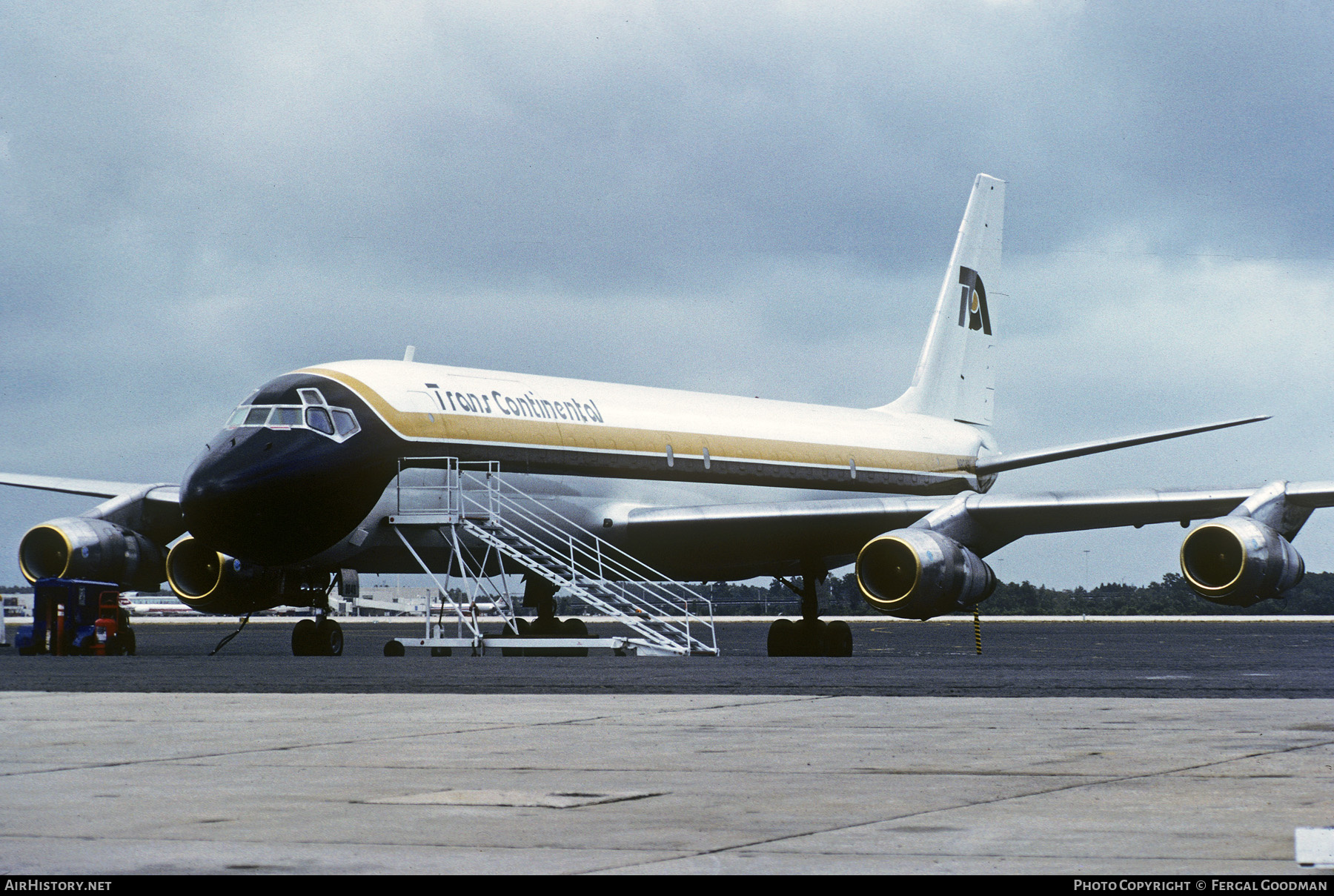 Aircraft Photo of N8049U | Douglas DC-8-54F | Trans Continental Airlines | AirHistory.net #705766