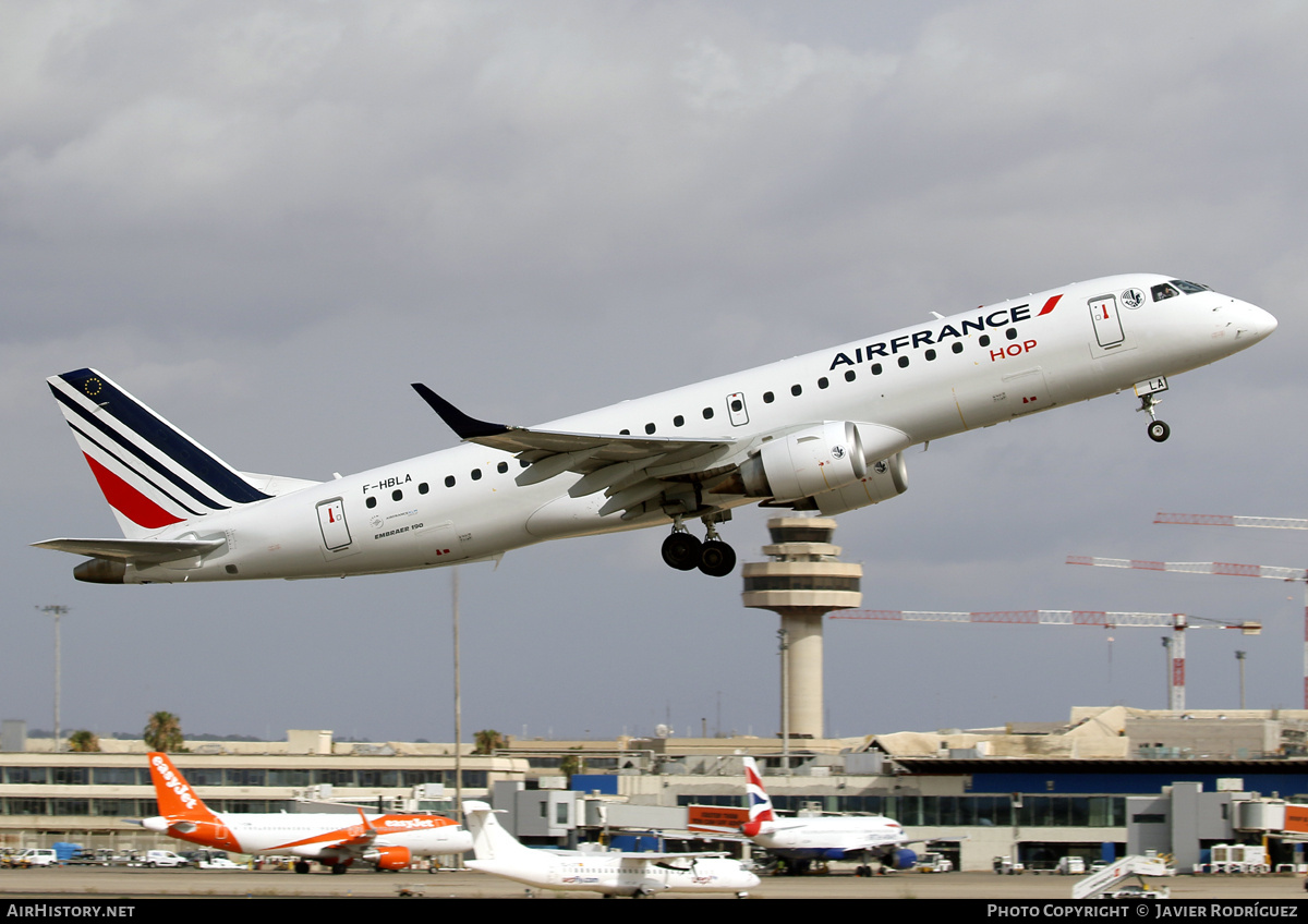 Aircraft Photo of F-HBLA | Embraer 190LR (ERJ-190-100LR) | Air France | AirHistory.net #705817