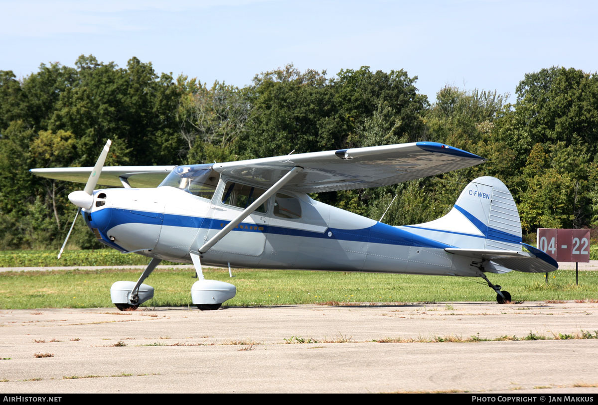 Aircraft Photo of C-FWBN | Cessna 170B | AirHistory.net #705848