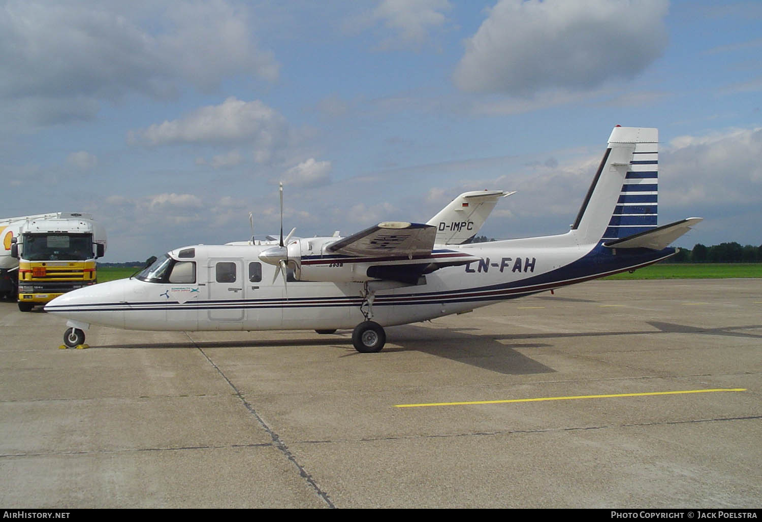 Aircraft Photo of LN-FAH | Rockwell 690B Turbo Commander | AirHistory.net #705851