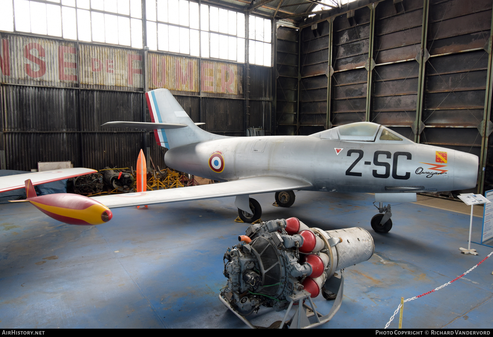 Aircraft Photo of 231 | Dassault MD-450 Ouragan | France - Air Force | AirHistory.net #705855