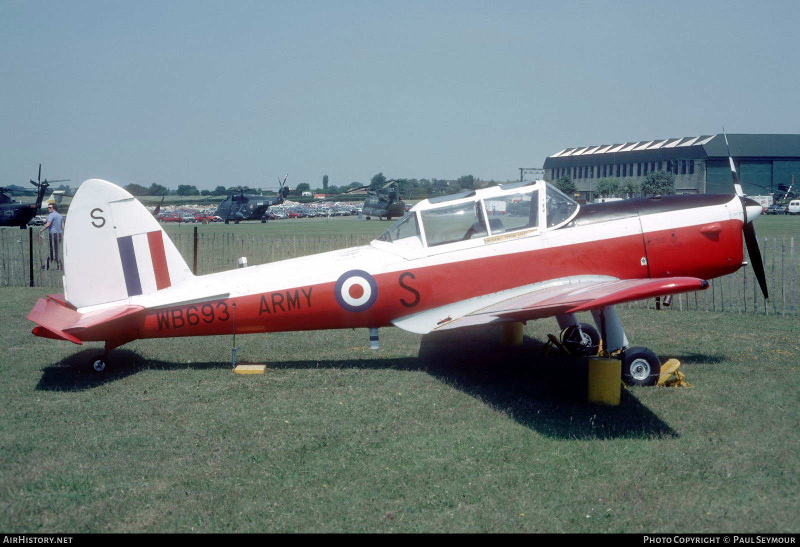 Aircraft Photo of WB693 | De Havilland Canada DHC-1 Chipmunk T10 | UK - Army | AirHistory.net #705860