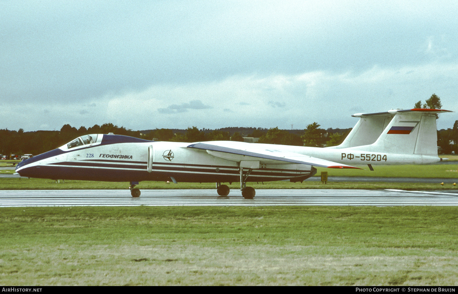 Aircraft Photo of RF-55204 | Myasishchev M-55 Geophysica | Myasichchev Design Bureau | AirHistory.net #705885