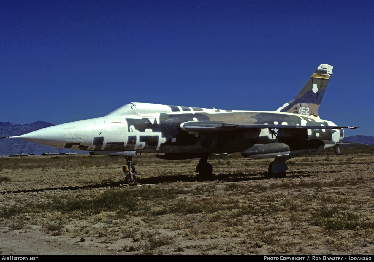 Aircraft Photo of 60-0452 | Republic F-105D Thunderchief | USA - Air Force | AirHistory.net #705896