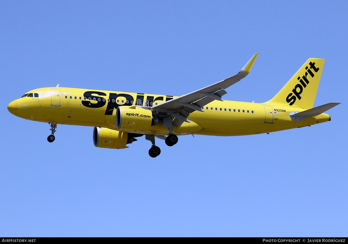 Aircraft Photo of N920NK | Airbus A320-271N | Spirit Airlines | AirHistory.net #705934