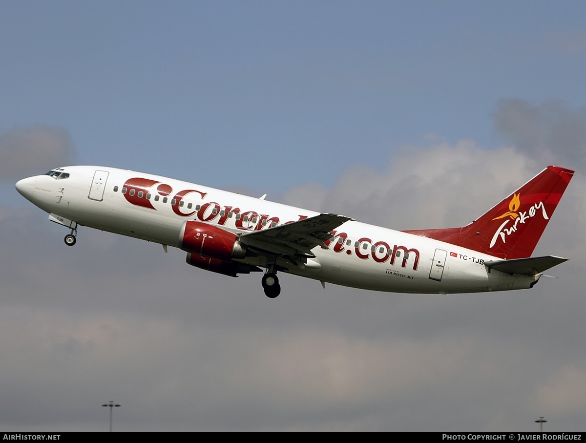 Aircraft Photo of TC-TJB | Boeing 737-3Q8 | Corendon Airlines | AirHistory.net #705938
