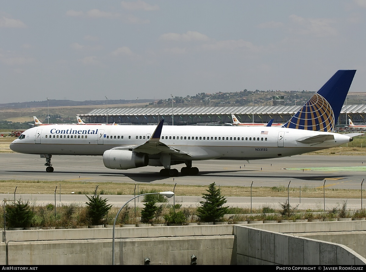 Aircraft Photo of N33132 | Boeing 757-224 | Continental Airlines | AirHistory.net #705984
