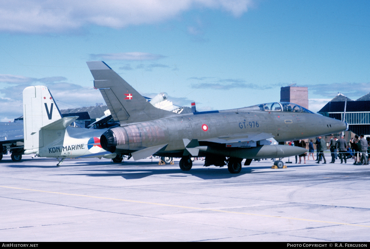 Aircraft Photo of GT-976 / 58976 | North American TF-100F Super Sabre | Denmark - Air Force | AirHistory.net #705985