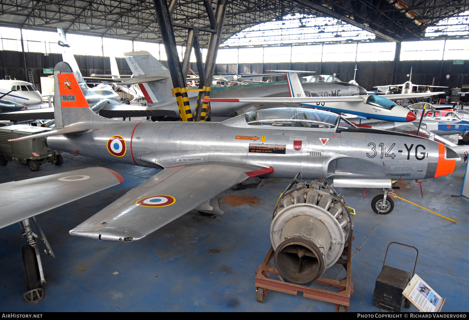 Aircraft Photo of 18658 | Lockheed T-33A | France - Air Force | AirHistory.net #705986