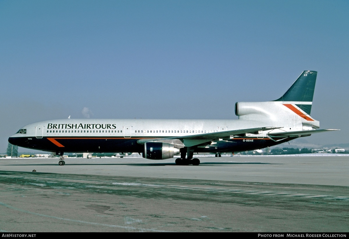 Aircraft Photo of G-BBAE | Lockheed L-1011-385-1 TriStar 1 | British Airtours | AirHistory.net #706026