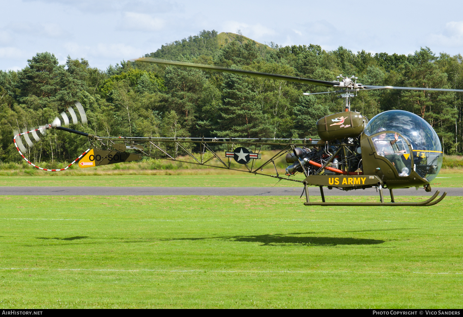 Aircraft Photo of OO-SOL | Bell 47G-3B-1 | USA - Army | AirHistory.net #706030