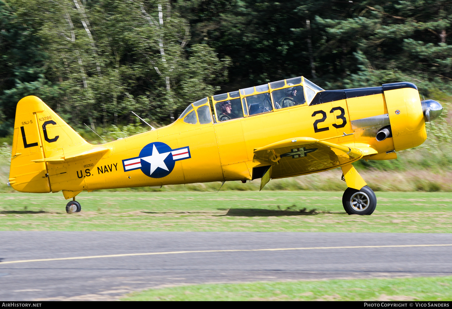 Aircraft Photo of N3286 / 85050 | North American SNJ-5 Texan | USA - Navy | AirHistory.net #706038