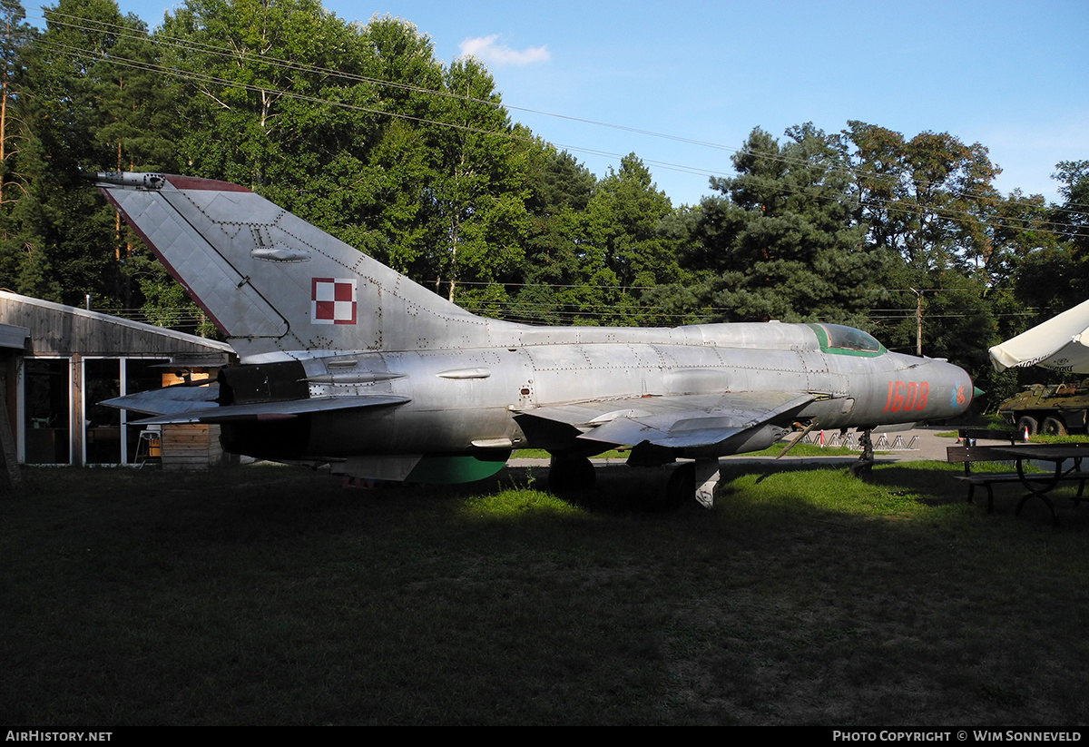 Aircraft Photo of 1608 | Mikoyan-Gurevich MiG-21PF | Poland - Air Force | AirHistory.net #706058