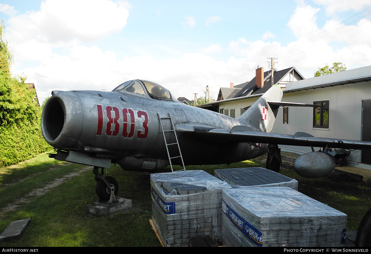 Aircraft Photo of 1803 | PZL-Mielec Lim-5 | Poland - Air Force | AirHistory.net #706063