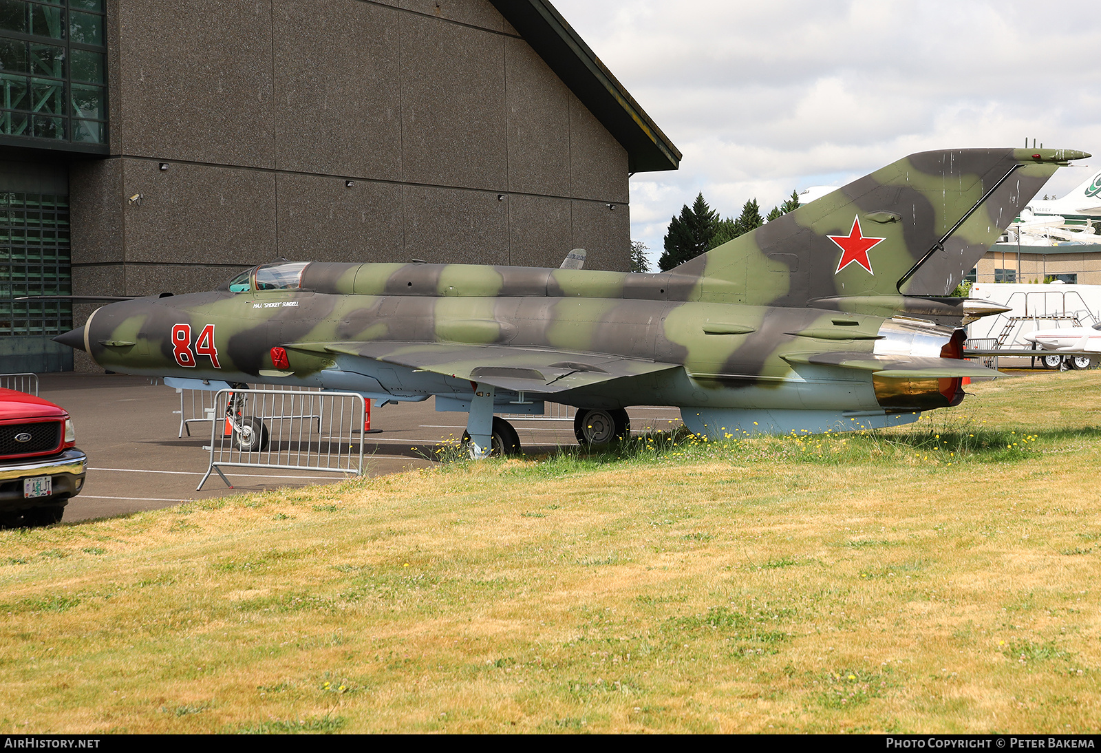 Aircraft Photo of 84 | Mikoyan-Gurevich MiG-21MF-75 | Soviet Union - Air Force | AirHistory.net #706076