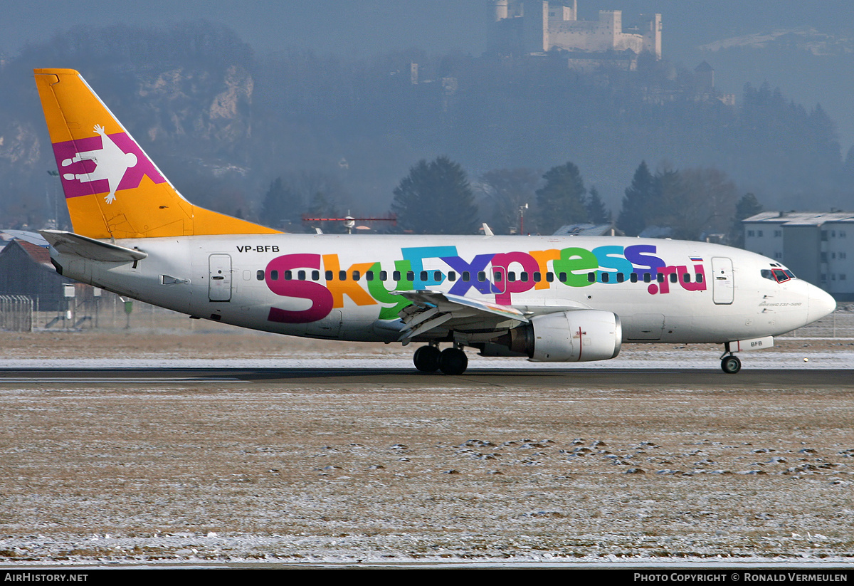 Aircraft Photo of VP-BFB | Boeing 737-5Y0 | Sky Express | AirHistory.net #706085