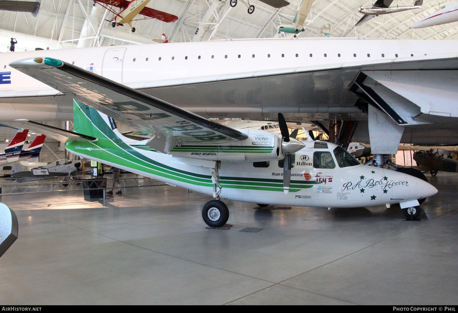 Aircraft Photo of N500RA | Aero Commander 500S Shrike Commander | R. A. Bob Hoover Aviation | AirHistory.net #706087