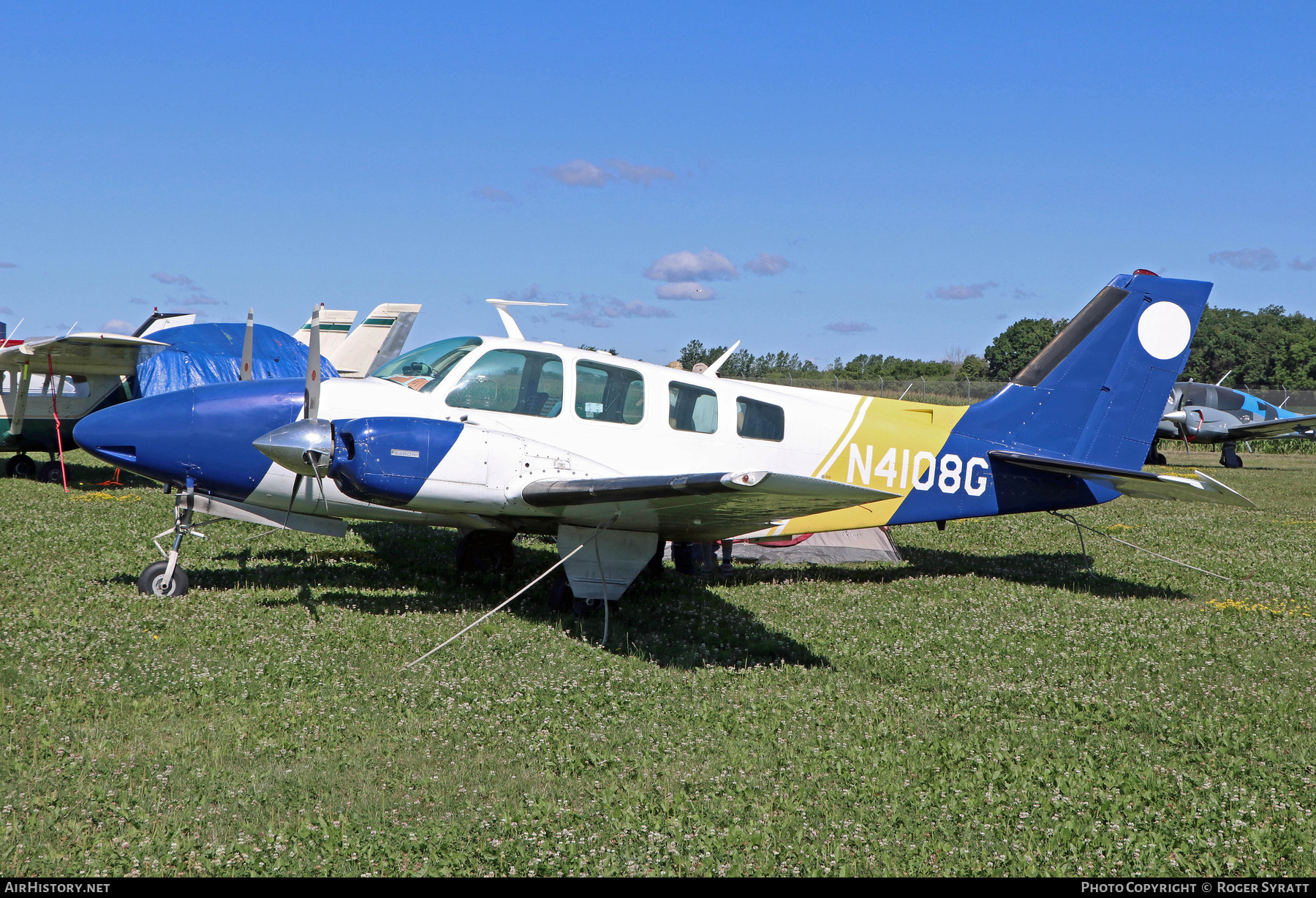 Aircraft Photo of N4108G | Beech 58 Baron | AirHistory.net #706116