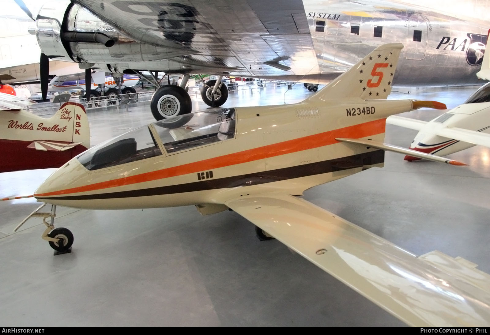 Aircraft Photo of N234BD | Bede BD-5B | AirHistory.net #706119