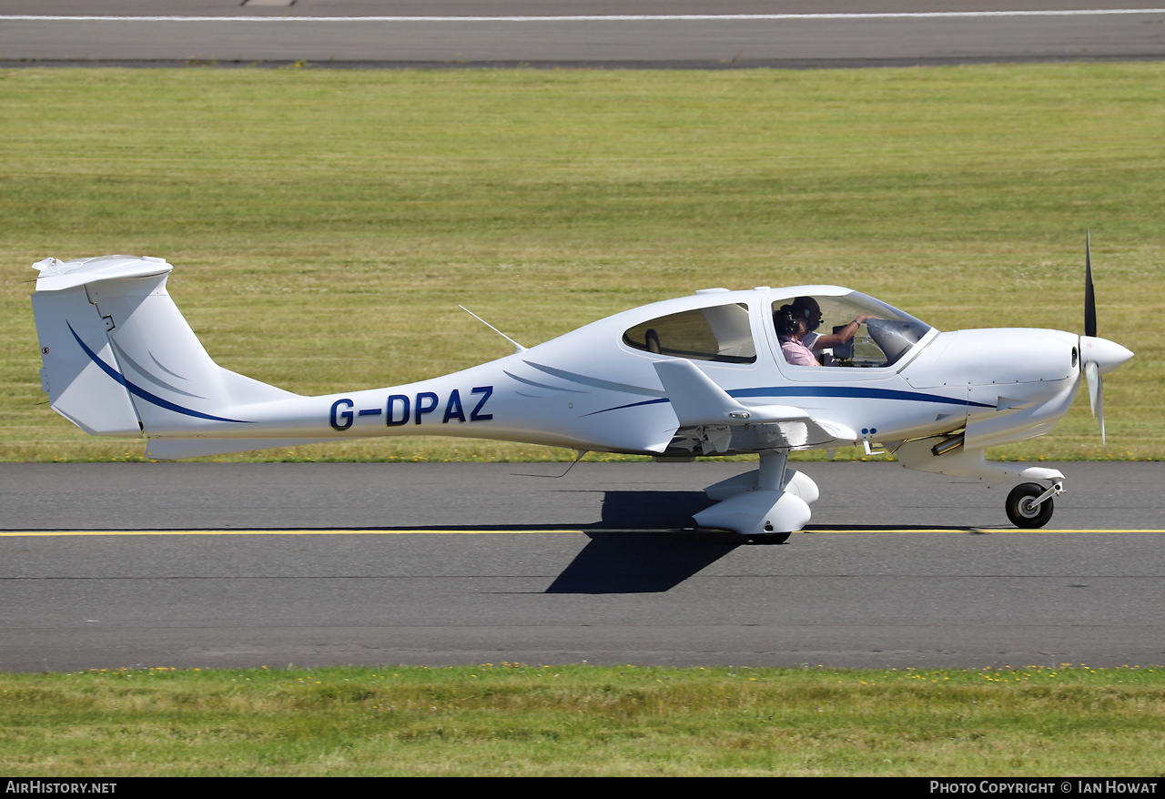 Aircraft Photo of G-DPAZ | Diamond DA40 NG Diamond Star | AirHistory.net #706120