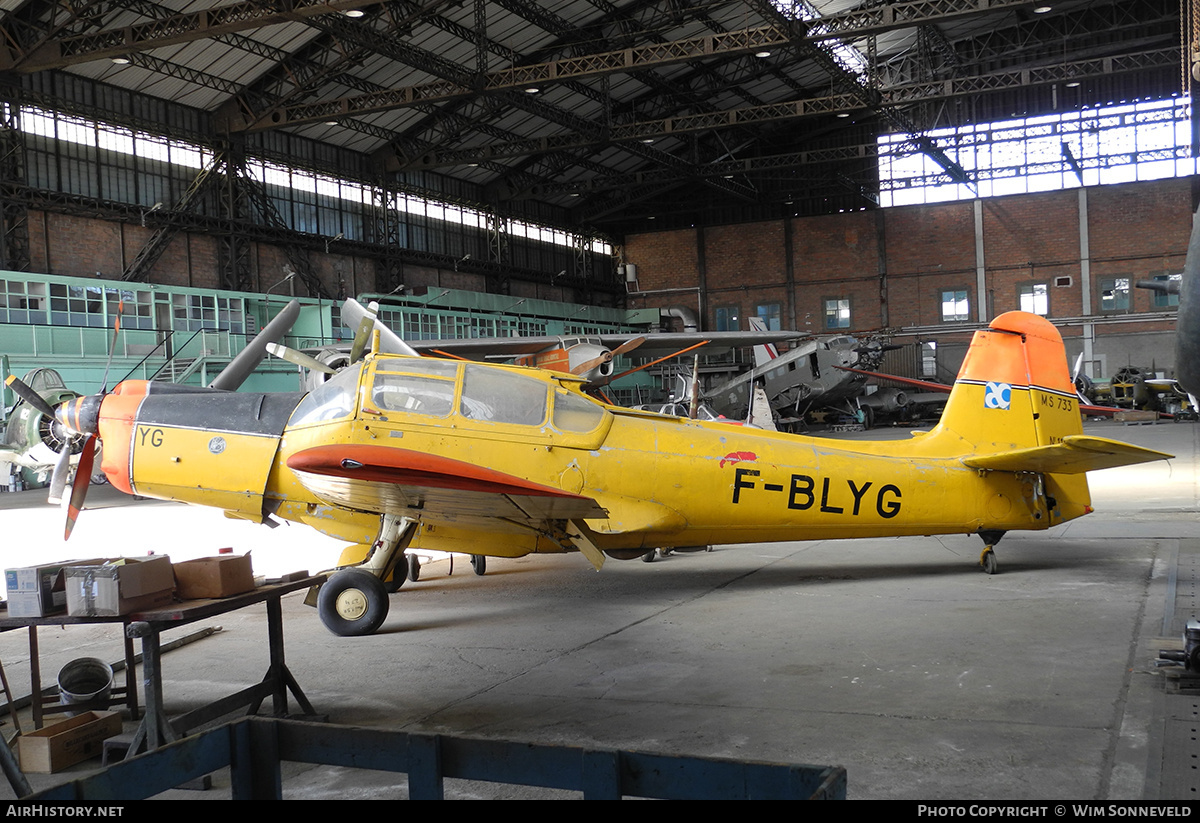 Aircraft Photo of F-BLYG | Morane-Saulnier MS-733 Alcyon | AirHistory.net #706175