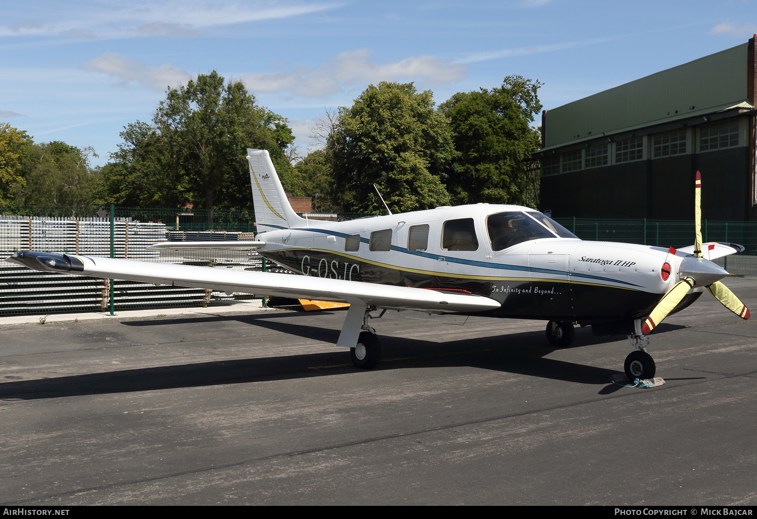 Aircraft Photo of G-OSJC | Piper PA-32R-301 Saratoga SP | AirHistory.net #706227