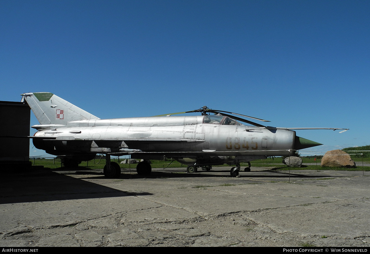 Aircraft Photo of 0845 | Mikoyan-Gurevich MiG-21bis | Poland - Air Force | AirHistory.net #706228